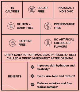benefits and directions for Rozes Beauty Glassy Glow Tonics